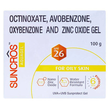 Suncros Aquagel SPF-26 PA +++ - 100 gm