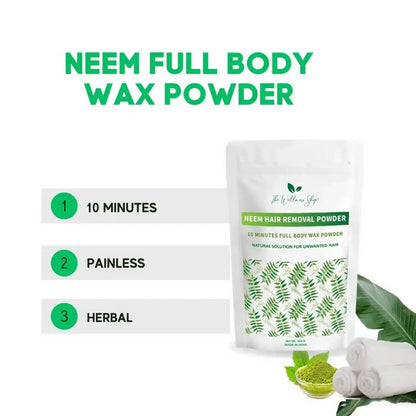 The Wellness Shop Neem Hair Removal Powder - 100 gm