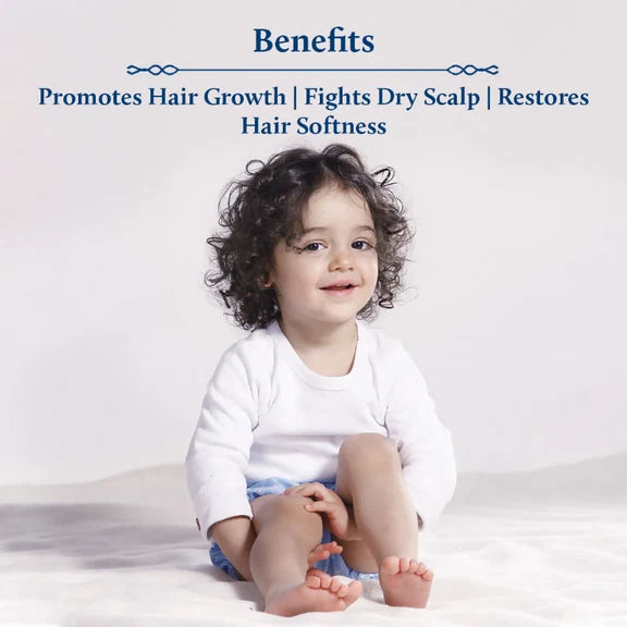 Blue Nectar Baby Hair Oil With Organic Ghee & Almond Oil - 100 ml