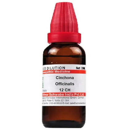 Dr. Willmar Schwabe India Cinchona Officinalis (China) Dilution -30 ml - 6 CH