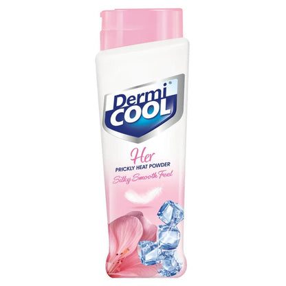 Dermi Cool Her Prickly Heat Powder With Silky Smooth Feel - 400 gm