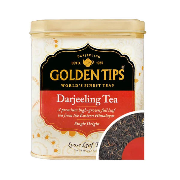 Golden Tips Darjeeling Tea - Tin Can - 100 gm