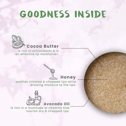 FOY Naturals Cinnamon Lip Scrub - 15 gm