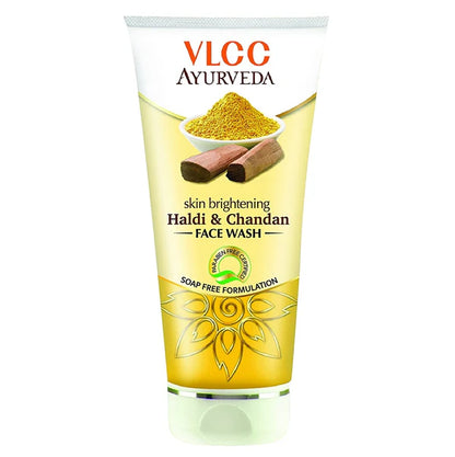 VLCC Skin Brightening Haldi & Chandan Face Wash - 100ml - Pack of 1