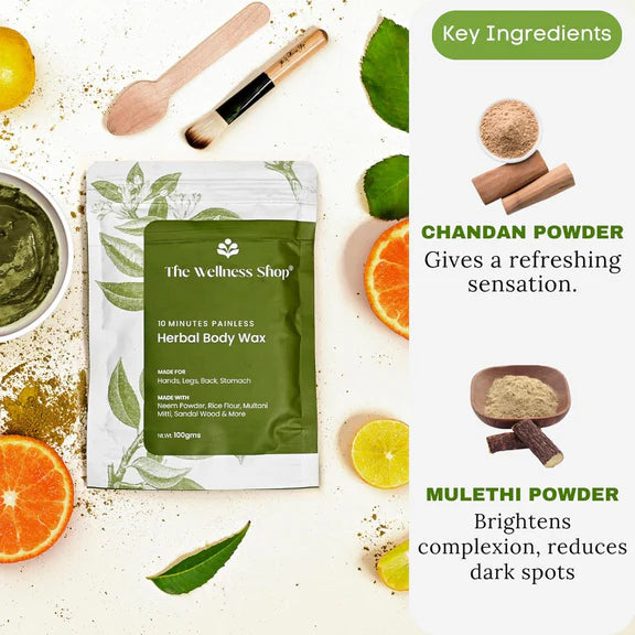 The Wellness Shop Hair Removal Powder - 100 gm
