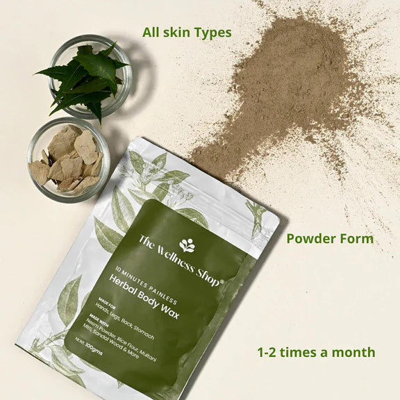 The Wellness Shop Hair Removal Powder - 100 gm