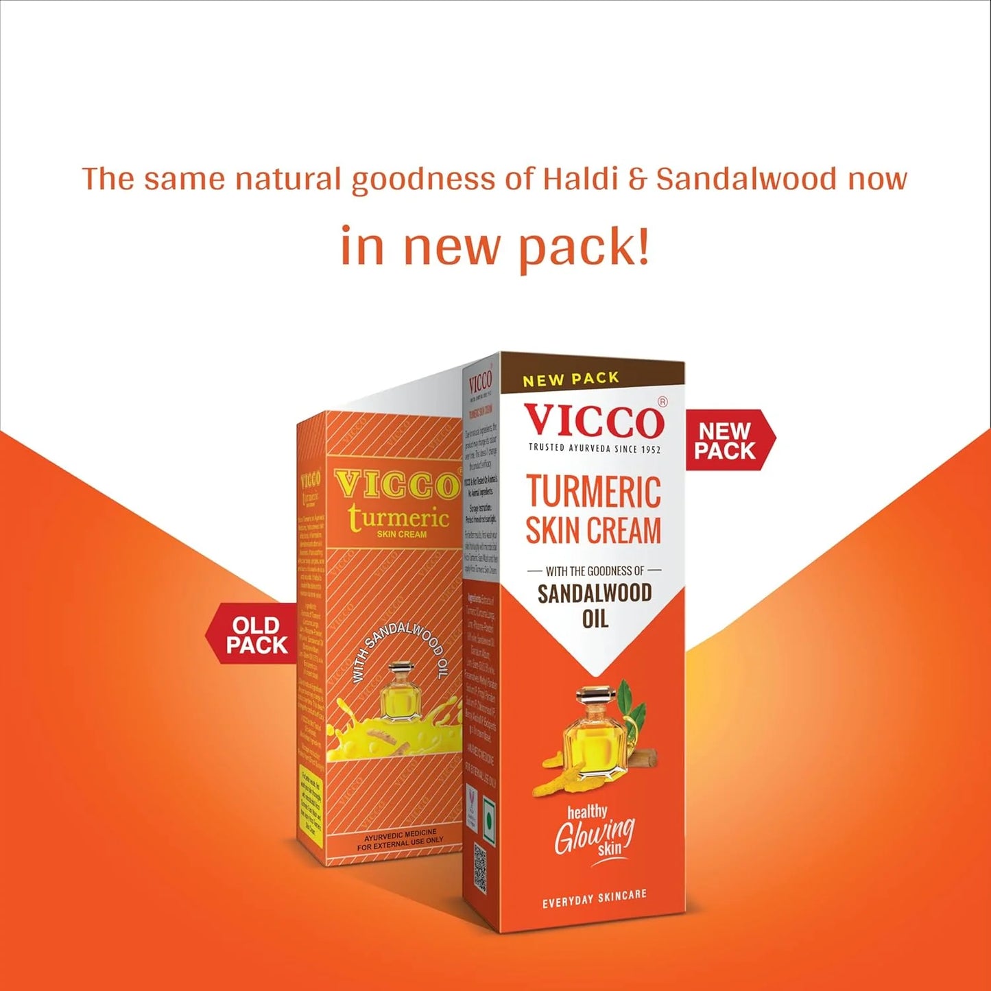 Vicco Turmeric Skin Cream - Pack of 1 - 30 gm