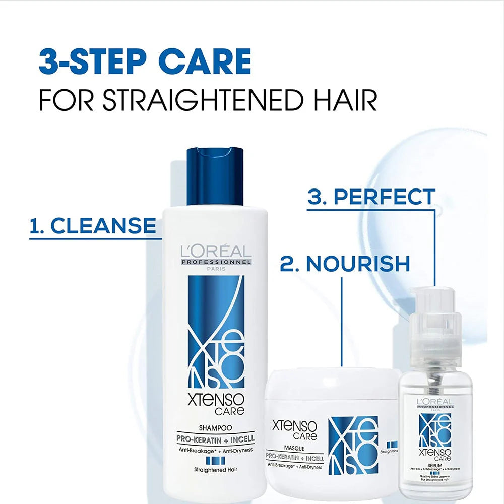 L'Oreal Professional Paris Xtenso Care Shampoo and Masque -250 ml + 196 gm