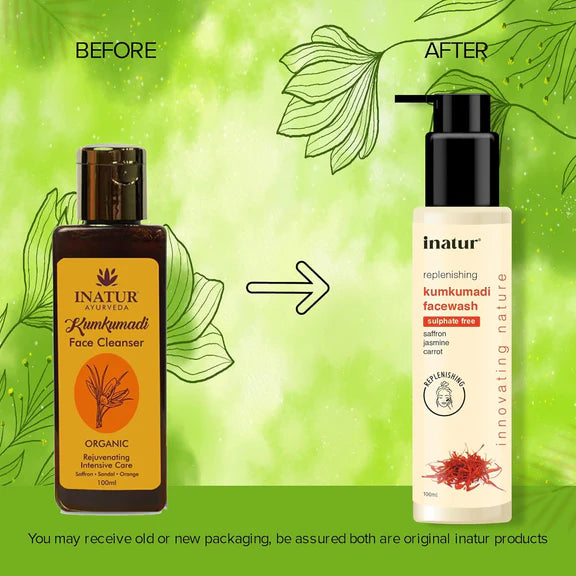 Inatur Kumkumadi Face Cleanser - 100 ml