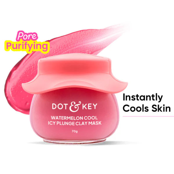 Dot & Key Watermelon Cool Icy Plunge Clay Mask - 70 gm