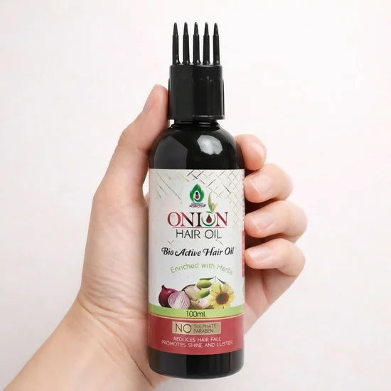 Agrosaf Onion Hair Oil - 100 ml