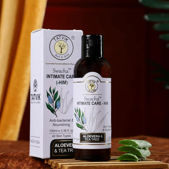 Tatvik Ayurveda Swacha Intimate Care Him (Aloevera & Tea Tree) - 100 ml