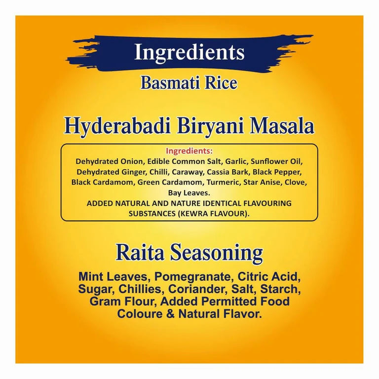 Mama's love Biryani Kit Hyderabadi - Authentic Recipe - 200 gm