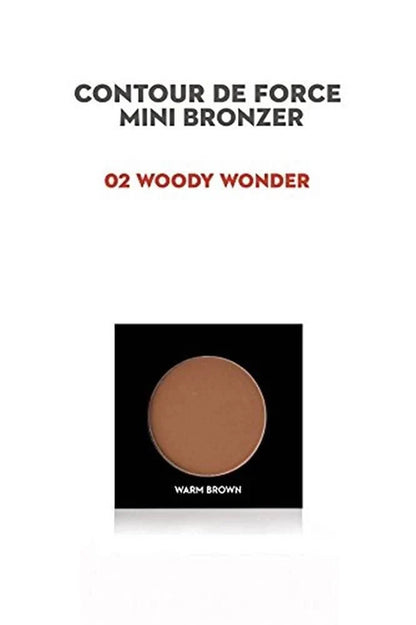 Sugar Cosmetics Contour De Force Mini Bronzer - 02 Woody Wonder - 4 g