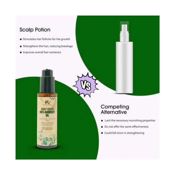 Nature4Nature Scalp Potion Anti-Dandruff Hair Oil - 100 ml