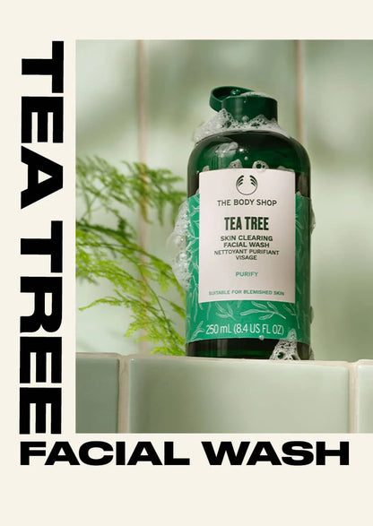The Body Shop Tea Tree Skin Clearing Facial Wash -