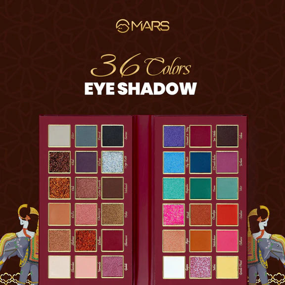 MARS Cosmetics Jashan-E-Sringaar Eyeshadow Palette - 36 gm