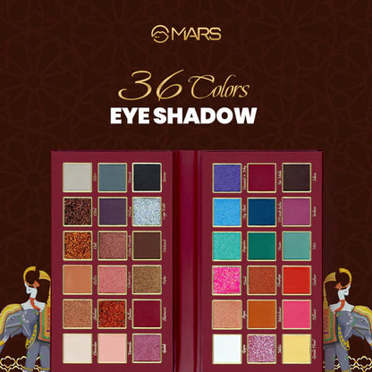 MARS Cosmetics Jashan-E-Sringaar Eyeshadow Palette - 36 gm