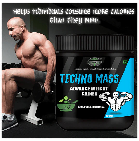 Sabates Techno Mass Advance Weight Gainer Powder - 100 gm
