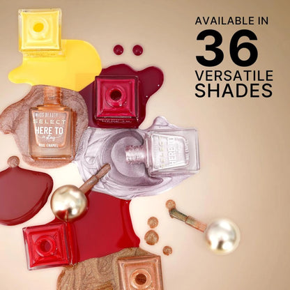 Swiss Beauty Select Here To Stay Nail Enamel - Thats Burgundy - 12 ml