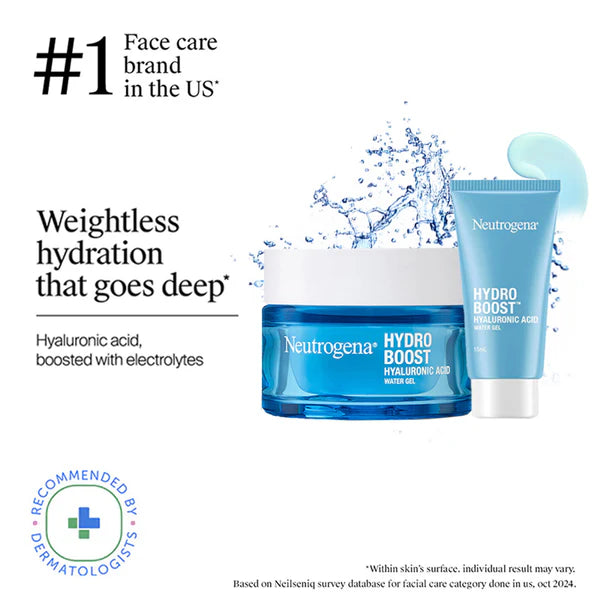 Neutrogena Summer Hydrating Gel Home + Travel Combo With Hyaluronic Acid For 72 Hours Hydration - combo