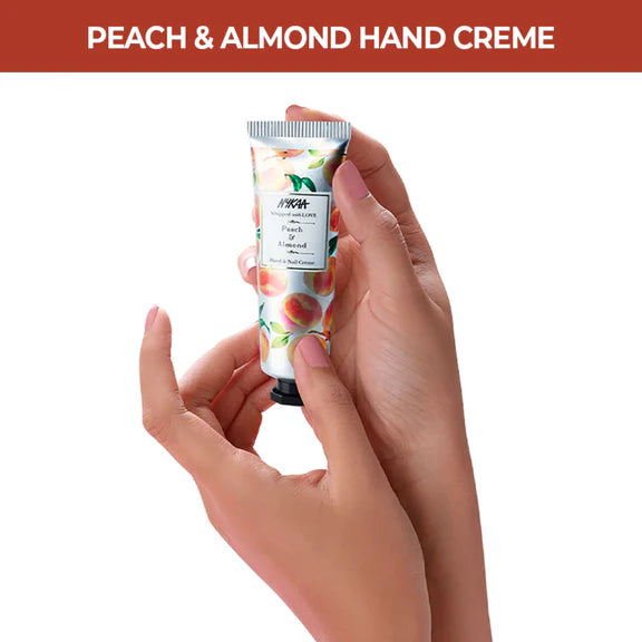 Wanderlust Hand & Nail Creme - Peach & Almond - 30 ml