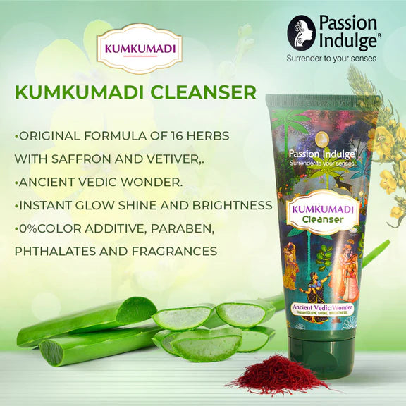 Passion Indulge Kumkumadi Cleanser - 100 gm