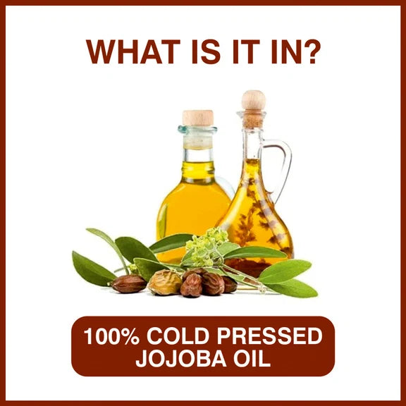 She Essentials Pure Cold Pressed Natural Unrefined Jojoba Oil For Face, Hair & Skin - 100 ml