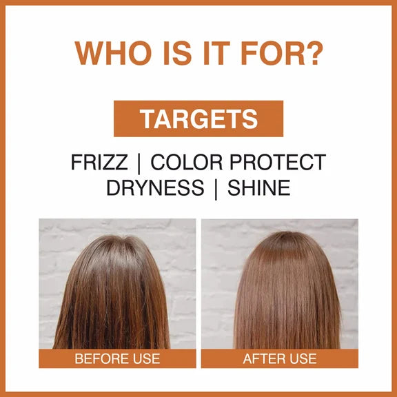 She Essentials Moroccan Argan Hair Serum With Argan Oil For Frizz Free & Shiny Hair - 30 ml