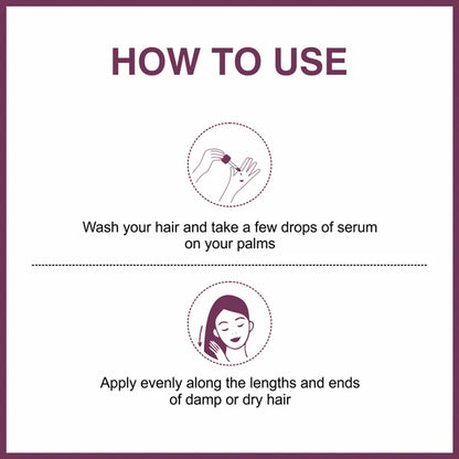 She Essentials Onion Hair Serum With Onion & Biotin For Strong Frizz - Free Hair - 30 ml