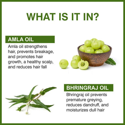 She Essentials Amla Bhringraj Hair Oil For Anti Dandruff & Hair Growth - 100 ml