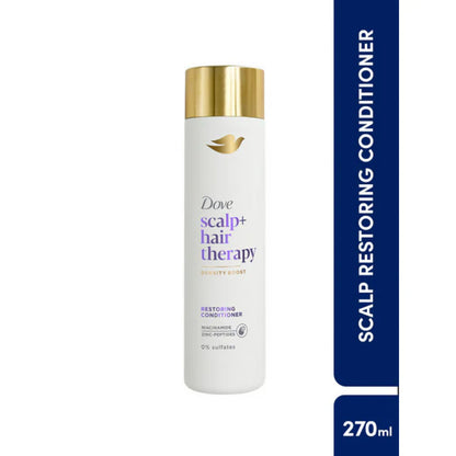Dove Scalp + Hair Therapy Reinforcing Serum + Sulphate Free Shampoo & Conditioner Combo - combo
