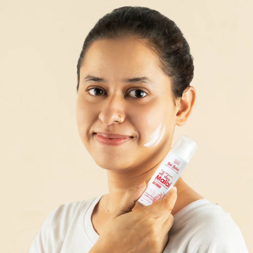 Nat Habit Tomato Patchouli Malai Face Moisturizer - 30 gm
