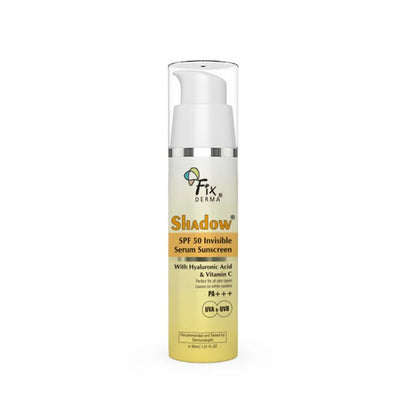 Fixderma Shadow SPF 50 Invisible Serum Sunscreen - 30 ml