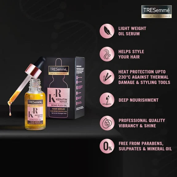 TRESemme Keratin Repair Bond Plex Oil Hair Serum - 30 ml