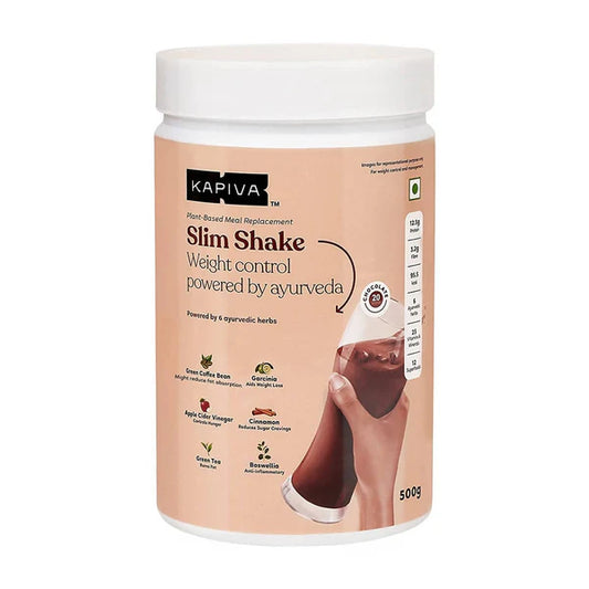 Kapiva Ayurveda Slim Shake - Chocolate - 500 gm