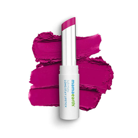 Mamaearth Soft Matte Long Stay Lipstick - Mulberry Pink