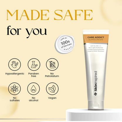 SkinInspired Care Addict Encapsulated SunscreenSPF 50 For Dry Skin With Pa++++ - 50 gm