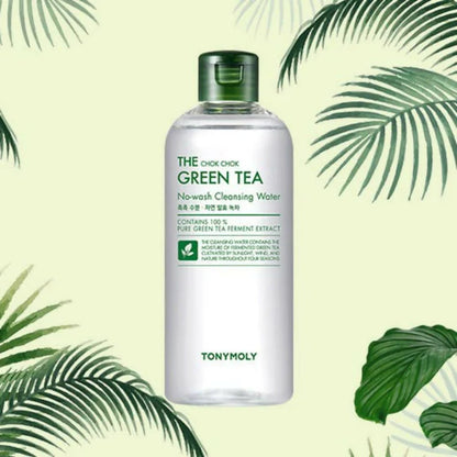 Tonymoly The Chok Chok Green Tea Cleansing Water - Korean Skincare - 300 ml