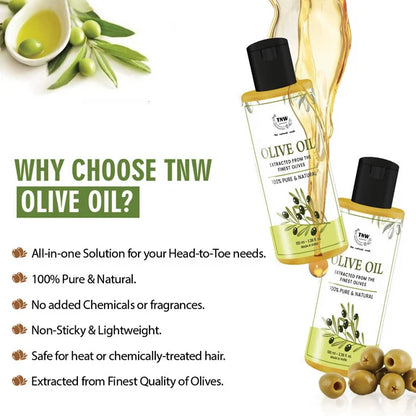 The Natural Wash Olive Oil Non-Sticky & Lightweight - 100 ml