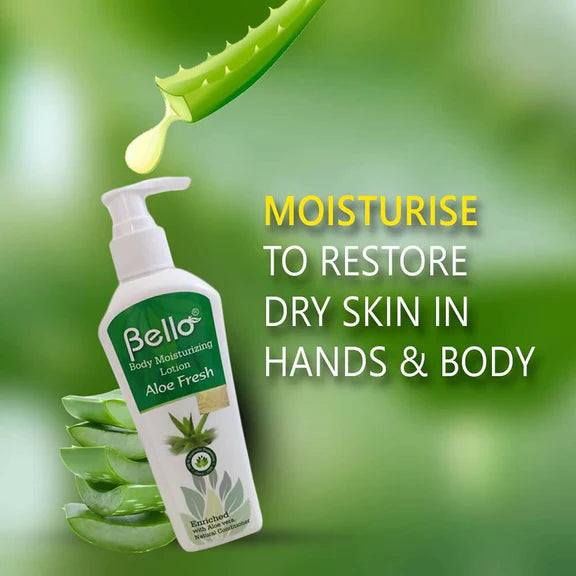 Bello Herbals Body Moisturizing Lotion Aloe Fresh - 200 ml -