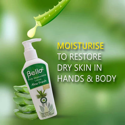 Bello Herbals Body Moisturizing Lotion Aloe Fresh - 200 ml -