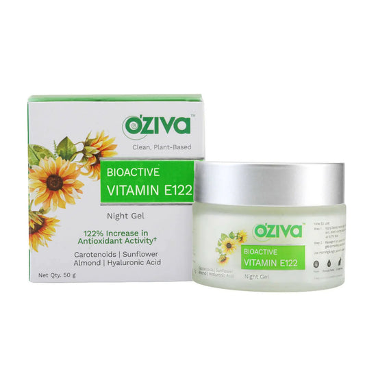 OZiva Bioactive Vitamin E122 Night Gel