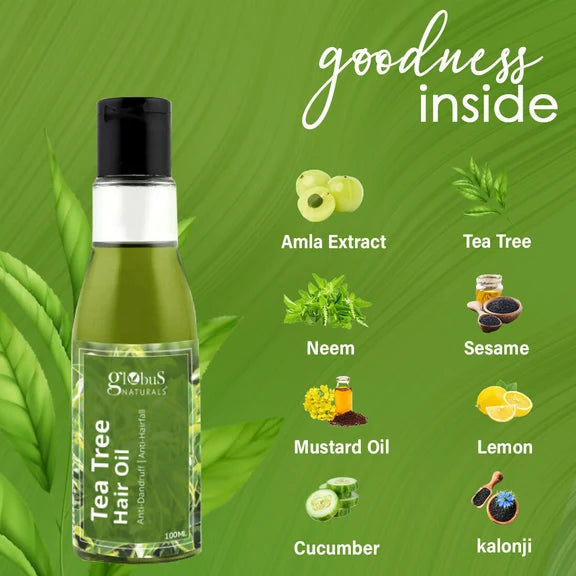 Globus Naturals Tea Tree Hair Oil - 100 ml
