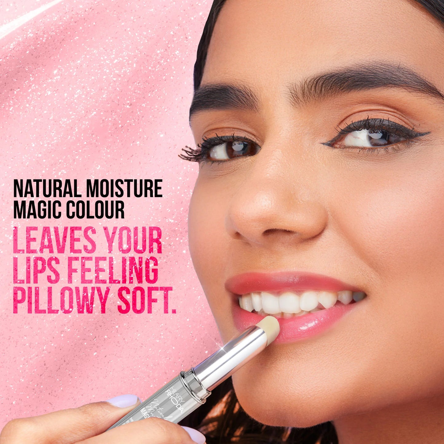 Hilary Rhoda Natural Moisture Magic Colour Lip Balm - 3.2 gm