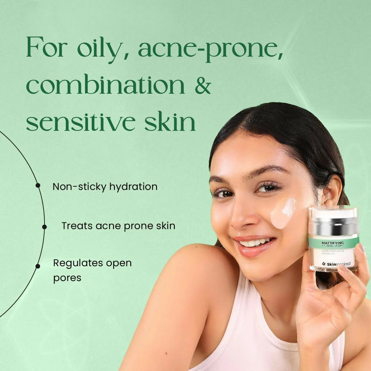 SkinInspired Mattifying Gel Face Moisturizer - 50 gm