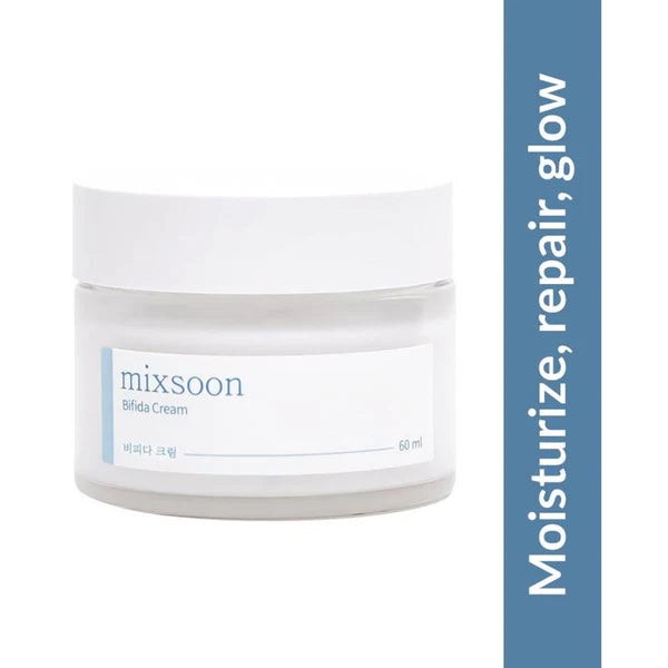 Mixsoon Bifida Cream, Strengthens Skin Barrier, Deeply Nourishes & Locks in Moisture - 60 ml