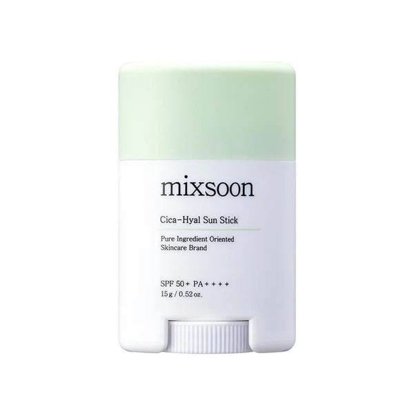 Mixsoon Cica-Hyal Sun Stick SPF 50+ PA++++, Soothes & Protects with Cica & Hyaluronic Acid - 15 gm