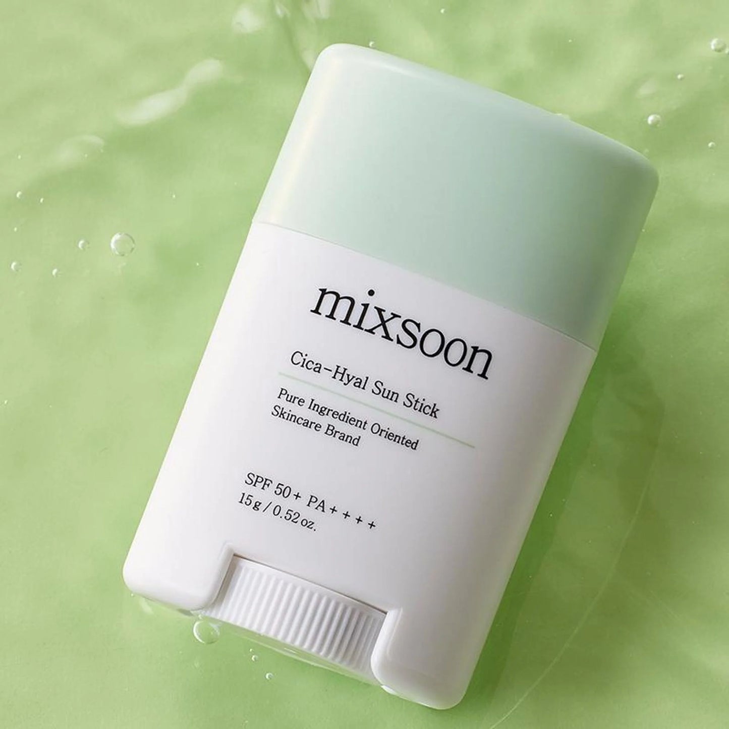 Mixsoon Cica-Hyal Sun Stick SPF 50+ PA++++, Soothes & Protects with Cica & Hyaluronic Acid - 15 gm