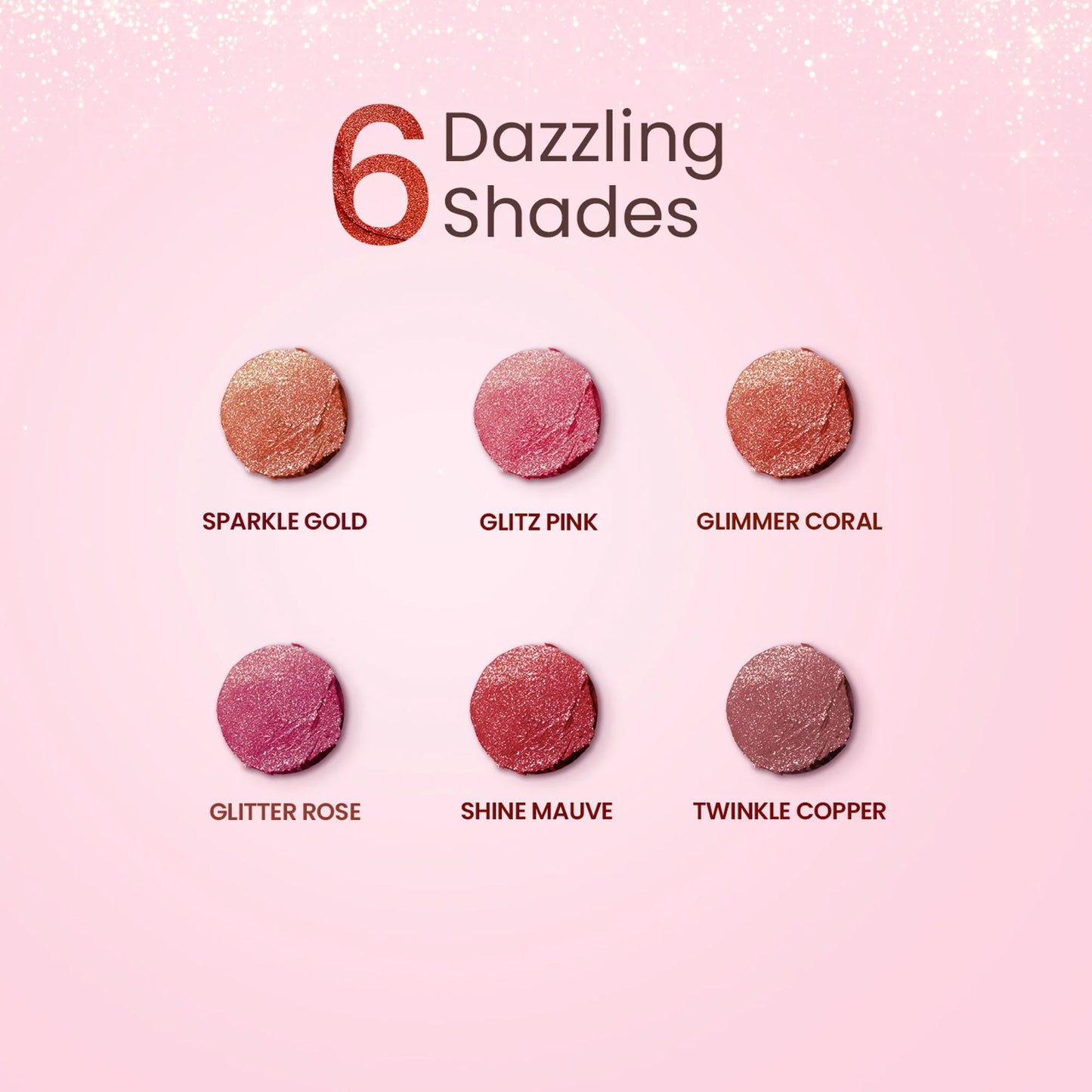Swiss Beauty More Than Glitter Lipstick - 4 Glitter Rose - 3 gm